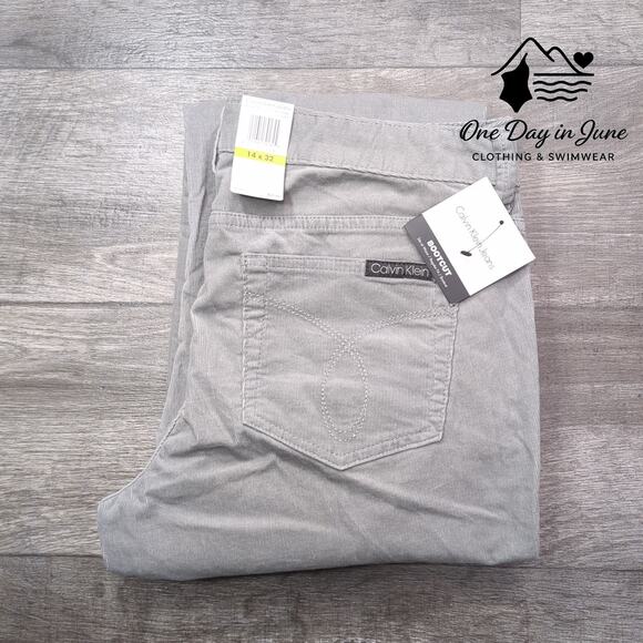 Calvin Klein Boot Cut Corduroy Pants Size 14 - Picture 6 of 6